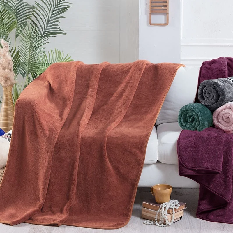 Mislina Single Wellsoft Blanket - Dark Green 150X200 cm