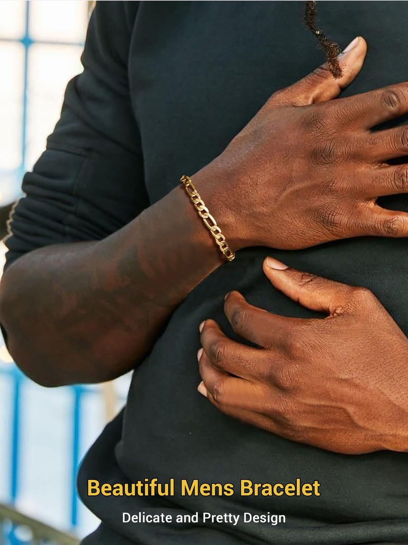 PROSTEEL Gold Plated Chain Bracelet Braclet Bracelets for Small Wrists - Image 2