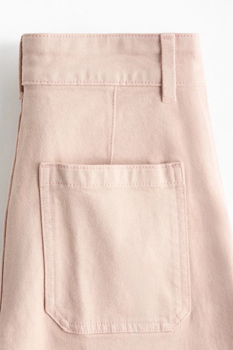 H&M Wide High Ankle Jeans