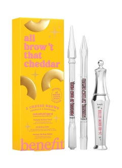 benefit Benefit All Brow't That Cheddar - Bestselling Brow Trio Shade 4.5 - black-brown  - Image 1