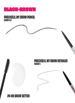 benefit Benefit All Brow't That Cheddar - Bestselling Brow Trio Shade 4.5 - black-brown  - Image 2