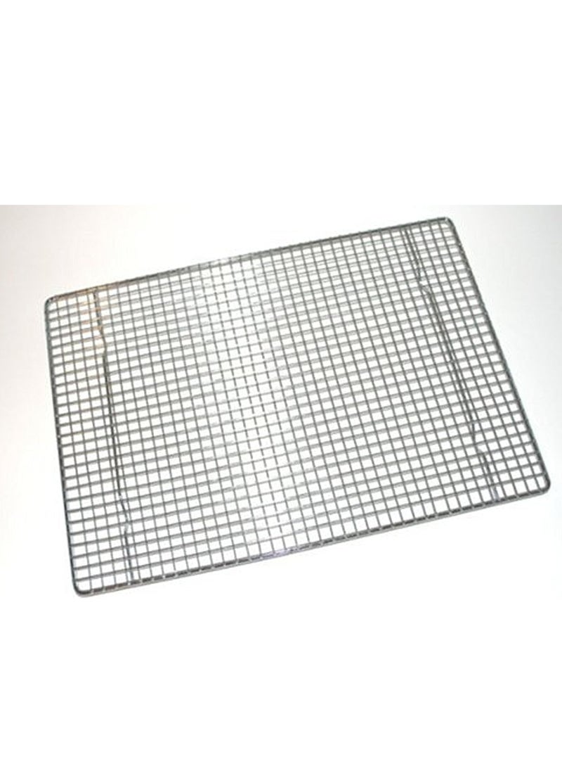 Libertyware - Libertyware Professional Cross Wire Cooling Rack Half Sheet Pan Grate-16-1/2 x 12" Drip Screen (Set of 2), 16-1/2" x 12", Silver - Image 1