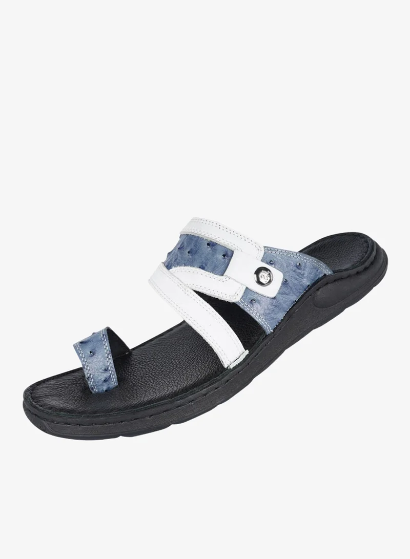 Josef Seibel  JOSEF SEIBEL Toe Finger Style Men Sandals Toe Finger Style 27150-AR429000 Blue/White 40 for Men | Best Price UAE