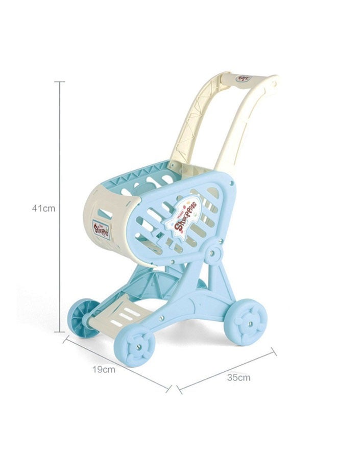 Kids Shopping Cart Prevents Bow Legs  Multi-Functional Storage Easy Installation Eco-Friendly ABS Material Parent-Child Entertainment Ideal for Early Development and Active Playtime（Pink） - Image 2