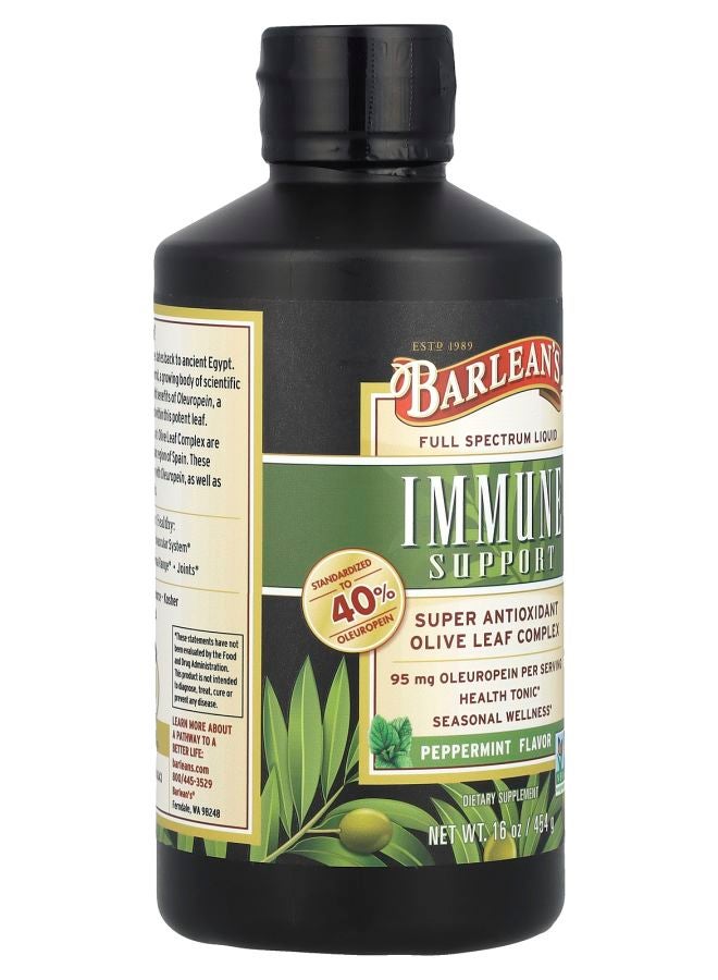 BARLEAN'S Olive Leaf Complex Peppermint 95 mg 16 oz (454 g)  - Image 2