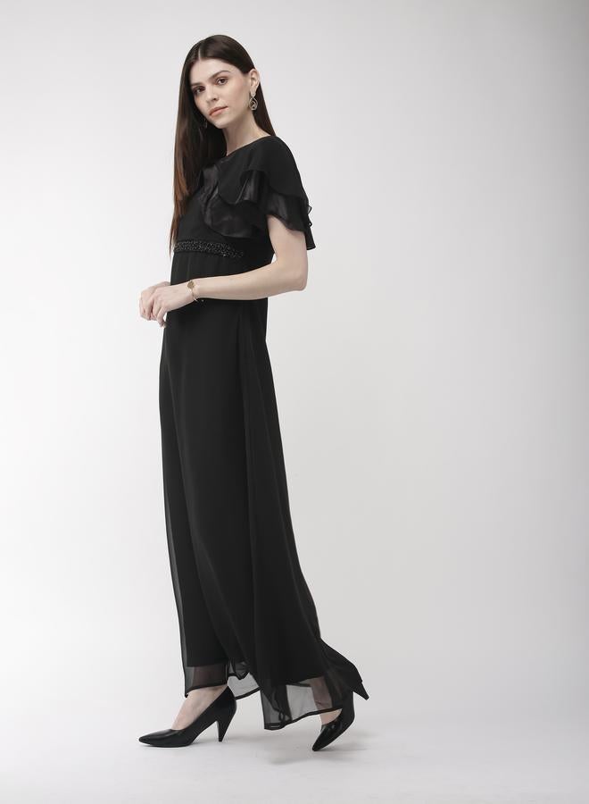 Mish Chiffon Cape Maxi Dress  - Image 3