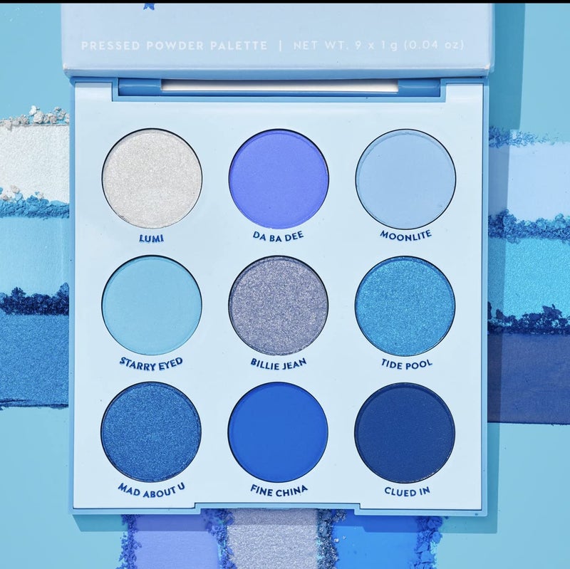 ColourPop لوحة ظلال العيون كولور بوب بلو مون، بودرة - Image 4