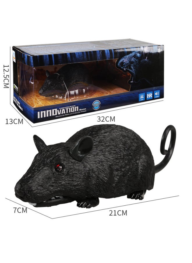 Realistic Remote Control Snake Prank Electric Scary Toy Insect Animal Shake Control Cockroach Centipede Novelty Gag Gift-Color:9987 Mouse  - Image 1