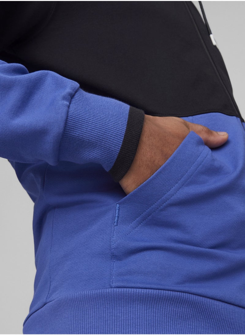 PUMA POWER Mens Blue Full-Zip Hoodie  - Image 3