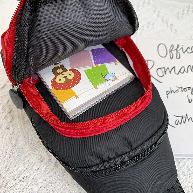 K-Style Of Kidsren'S Casual Crossbody Bag, Boy'S Shoulder Bag, Kids Cartoon Cute Boy Chest Bag, Baby Backpack, Small Shoulder Bag - Image 3