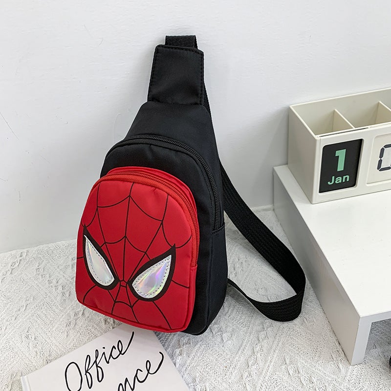 K-Style Of Kidsren'S Casual Crossbody Bag, Boy'S Shoulder Bag, Kids Cartoon Cute Boy Chest Bag, Baby Backpack, Small Shoulder Bag - Image 5