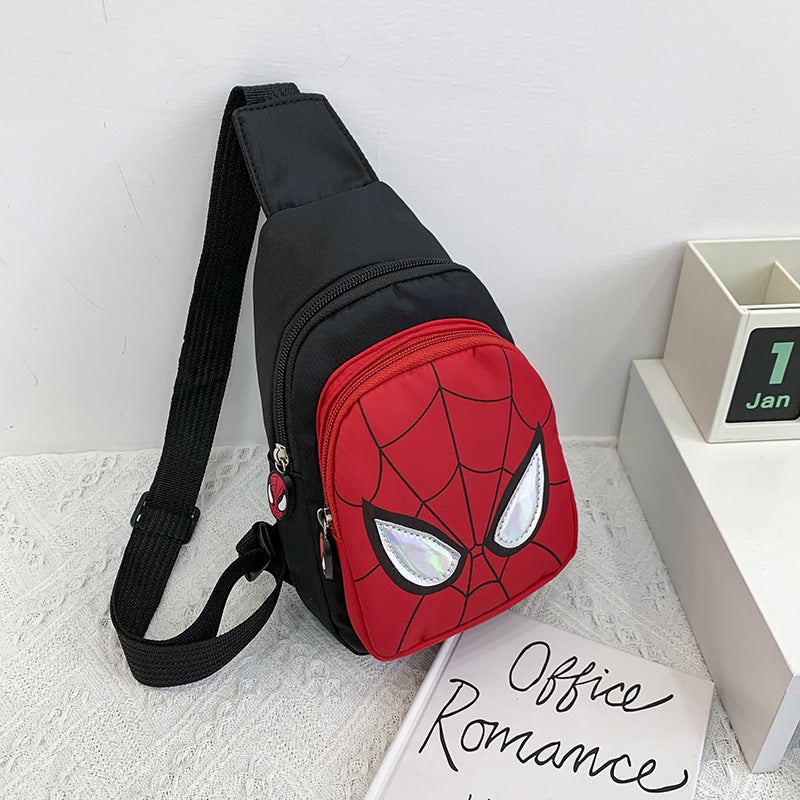 K-Style Of Kidsren'S Casual Crossbody Bag, Boy'S Shoulder Bag, Kids Cartoon Cute Boy Chest Bag, Baby Backpack, Small Shoulder Bag - Image 1