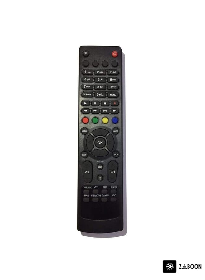 Zaboon Universal TV Remote Control Black