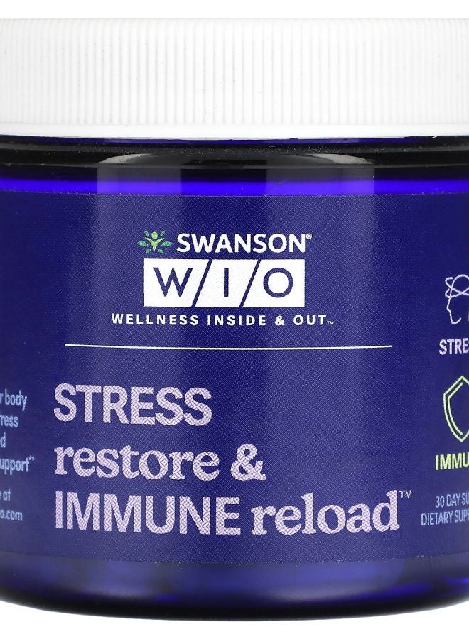 Stress Restore & Immune Reload 30 Day Supply