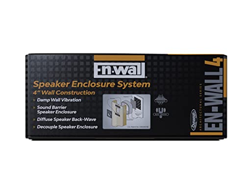 Dynamat En-Wall Speaker Enclosure System – Reduces Vibration & Projects Clearer Sound into Your Room – Easy Install – for 4 Inch Walls – Made in USA - Image 2