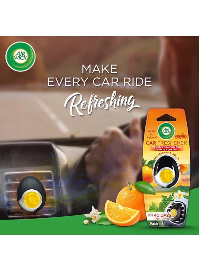 Air Wick Car Freshener, Mediterranean Sun 2.5ml - Image 2