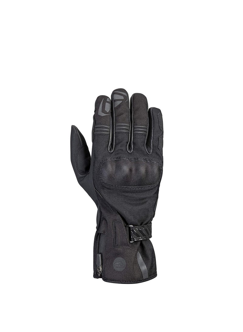 Ixon Loki MS Tex/Leather Gloves - Black/Anthracite Large - Image 1