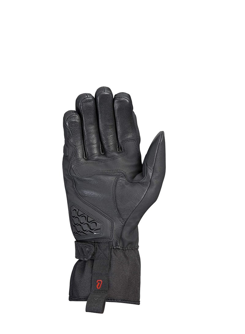 Ixon Loki MS Tex/Leather Gloves - Black/Anthracite Large - Image 2
