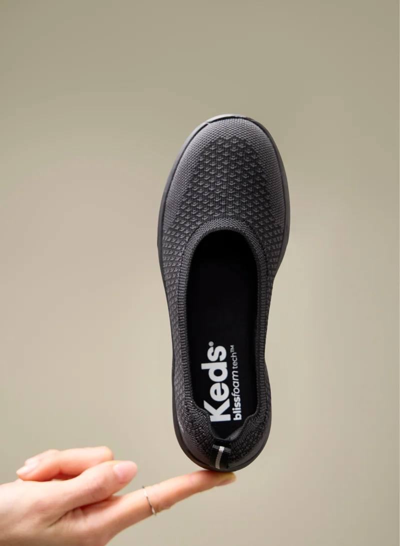 Keds Black/Black Keds Women's BlissWalk Skimmer Casual Sneaker Black for Women | Best Price UAE