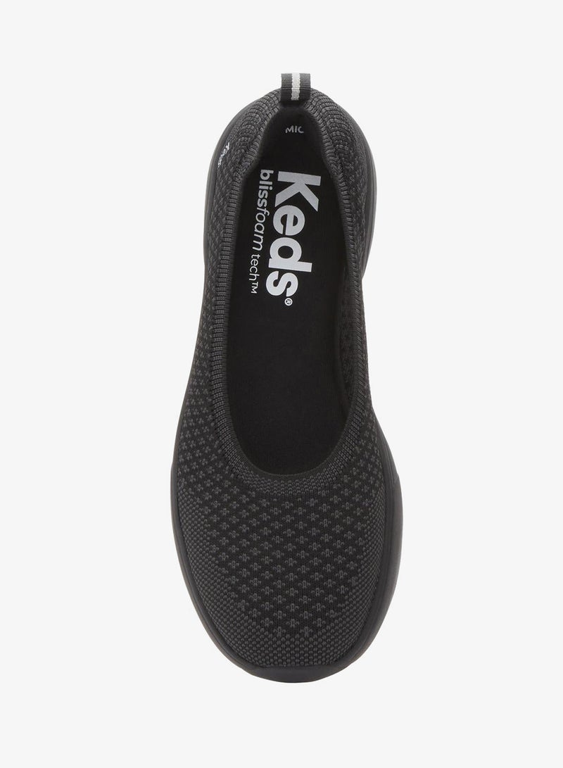 Keds Women's BlissWalk Skimmer Casual Sneaker Black - Image 5