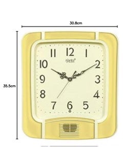 Ajanta Ajanta Plain Musical Clock White 797  - Image 2