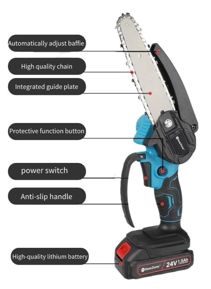 Denx - Electric Saw For Cutting Wood And Trees, Size 36-4/1 - Image 1