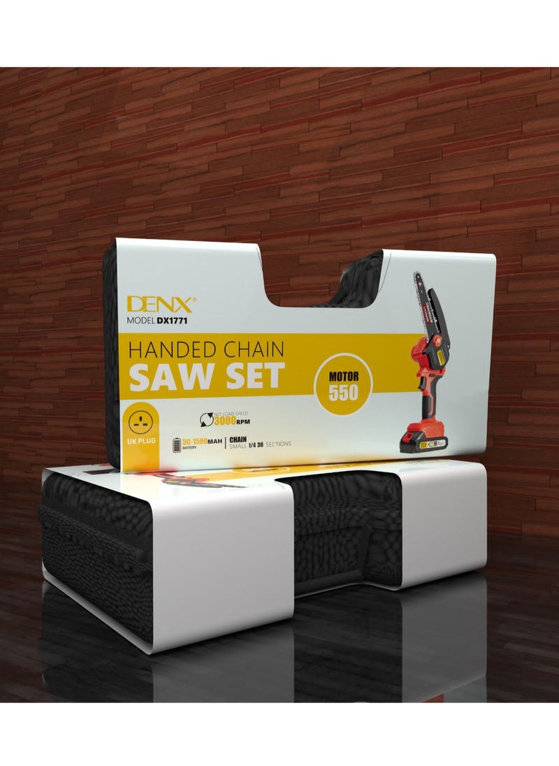 Denx - Electric Saw For Cutting Wood And Trees, Size 36-4/1 - Image 1