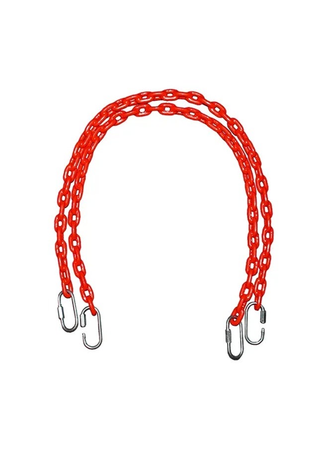 XIANGYU Safety Plastic Coated Swings Metal Chain With Quick Link Hooks For Children's Swing  - Image 4