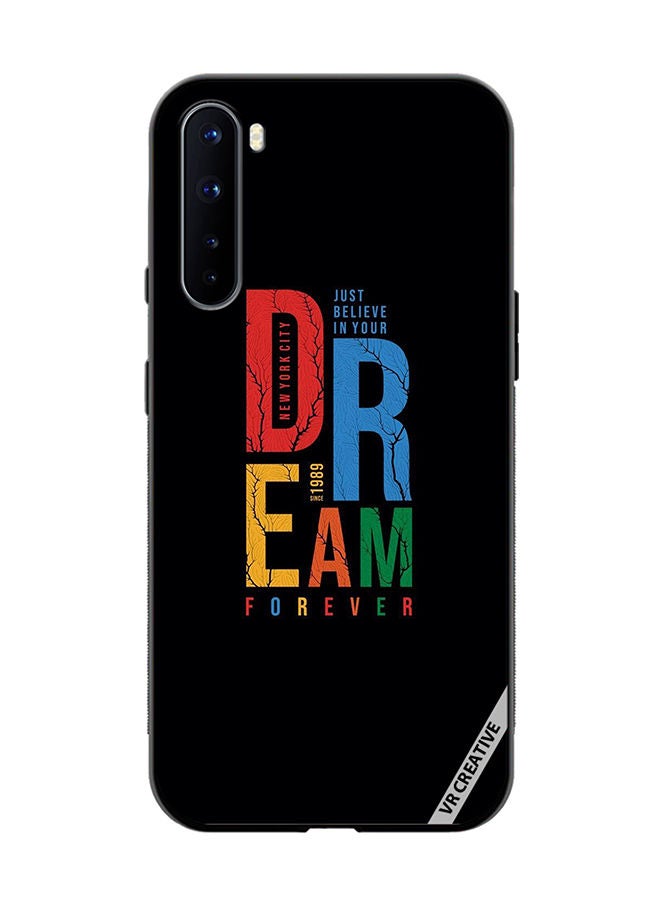 VR CREATIVE Protective Case Cover For OnePlus Nord Dream Forever Design Multicolour - Image 1