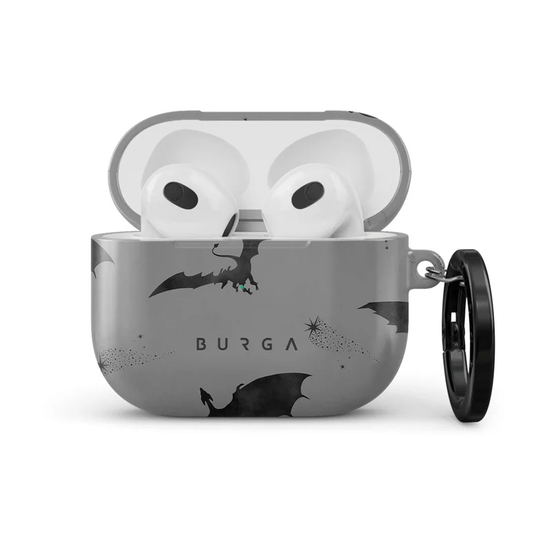 BURGA Burga AirPods 3 Draco Protective Elegant Case For Apple AirPods, Cover Charging LED Visible, Scratch-Resistant, Shockproof Case