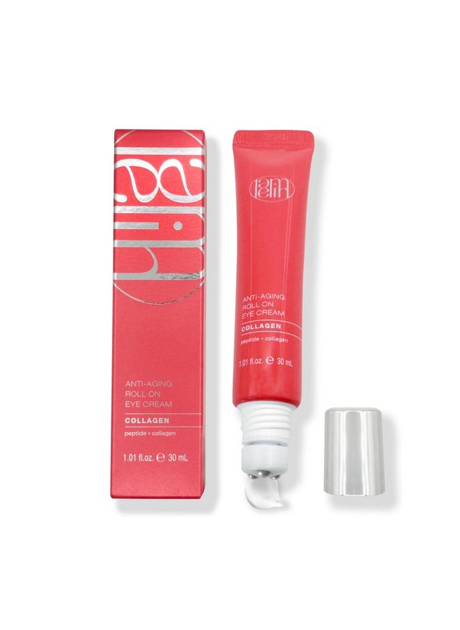 LAMELIN - Lamelin Eye Cream Roller, Collagen & Peptides for Total Eye Lift, Rapid Wrinkle Repair, Dark Circle & Under Eye Bag Treatment, Anti-Aging & Hydrating Formula, 1.01 Fl Oz. Made In Korea.... - Image 1