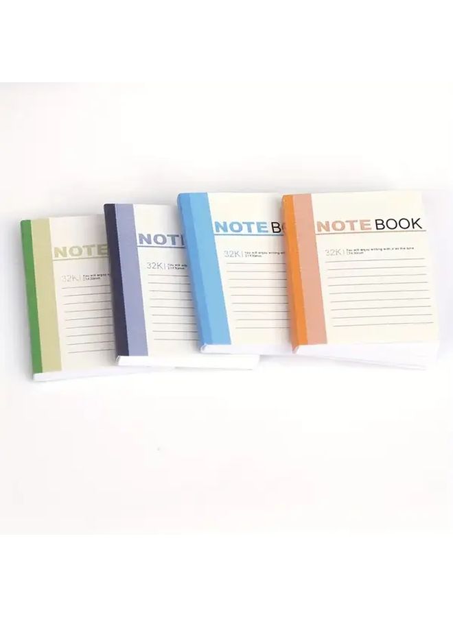4 Pcs Mini Simulation Notebook Set Green Orange Craft Photography Props - Image 5