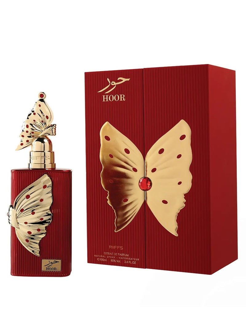 ريفس عطر "ريفز حور" (RiiFFS Hoor) بتركيز "إكستريت دو بارفان" (Extrait De Parfum) | عطر دافئ يجمع بين العنبر والفانيليا ويدوم طويلاً - 100 مل - Image 2