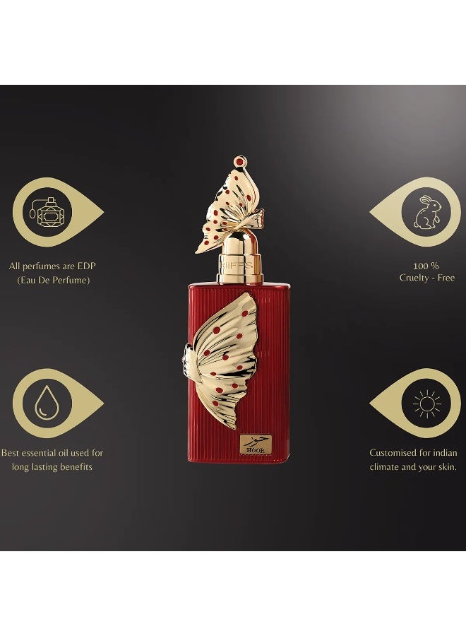 ريفس عطر "ريفز حور" (RiiFFS Hoor) بتركيز "إكستريت دو بارفان" (Extrait De Parfum) | عطر دافئ يجمع بين العنبر والفانيليا ويدوم طويلاً - 100 مل - Image 5