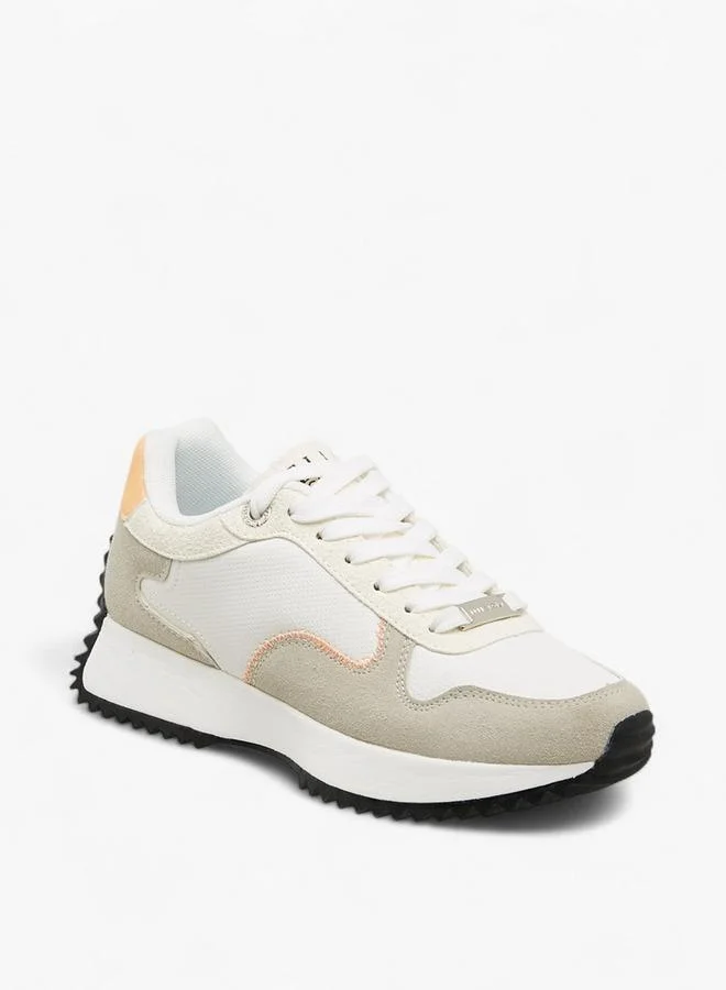 ايل Women'S Panelled Lace-Up Sneakers