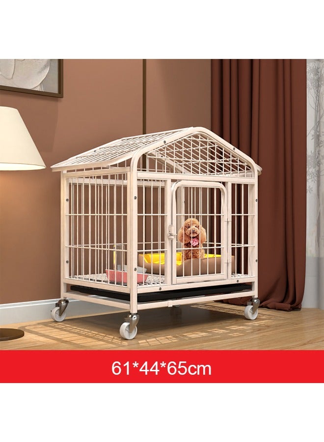 KLNAMAEAAN Movable and Durable Pet Cage with Wheels  - Image 1