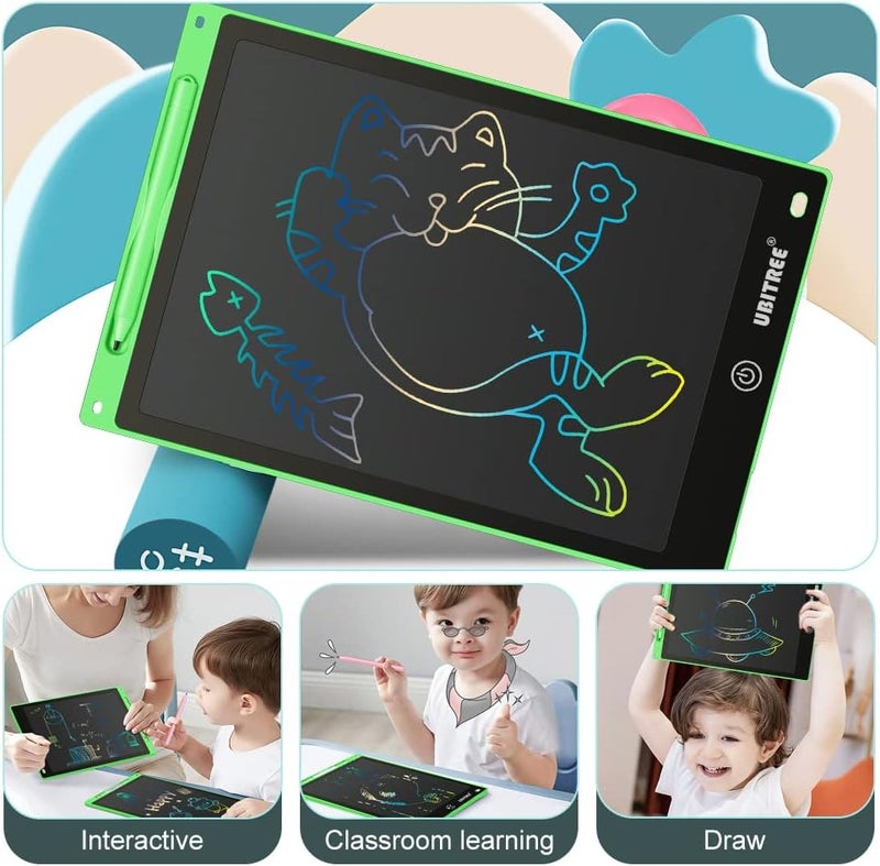 تابلت الكتابة LCD من يوبتري 12 بوصة للأطفال - لوحة رسم ملونة قابلة للمسح - Image 3