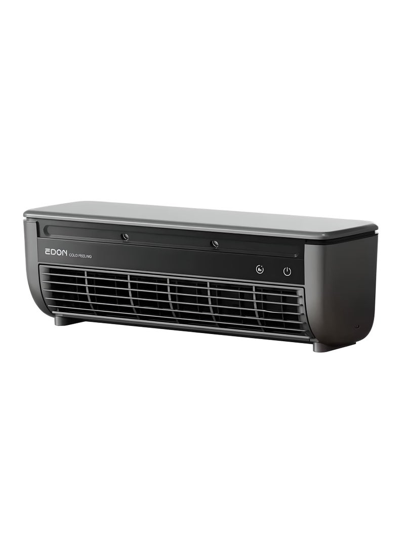 Air Cooling Fan with Remote Control – 20W Powerful Quick-Cooling Air Conditioner Fan for Kitchen, Bedroom, or Home Use – Easy Installation & Large Wind Output Black  - Image 1