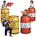 NINOSTAR 4 Barrels Inflatables Compatible with Nerf Laser tag Birthday Party Activities and Decoration - Image 3