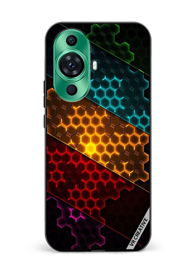 VR CREATIVE Protective Case Cover For Huawei nova 11 Design Multicolour - Image 1