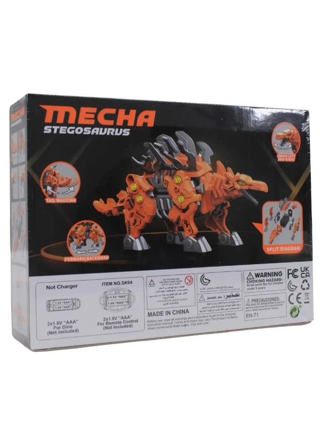Remote Control Mecha Stegosaurus Building Blocks - 45 Pieces - Image 2