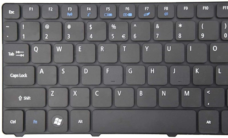 Wefly لوحة مفاتيح لابتوب متوافقة مع Acer Aspire 5733Z 5738 5740 5741 5749Z 5749 5749Z 5749Z-4706 5742Z 5742Z-4685 5742-6682 5742ZG 5740D 5740G 5741 5750-6425 5750-6845 5750-6667 5750-6645 5750Z 5750G - Image 4