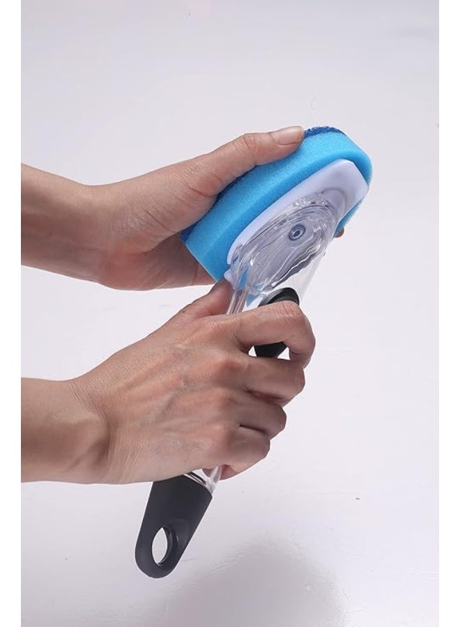ركسو فرشاة تنظيف متعددة الاستخدام مع خزان صابون – عبوة من قطعتين - Image 5