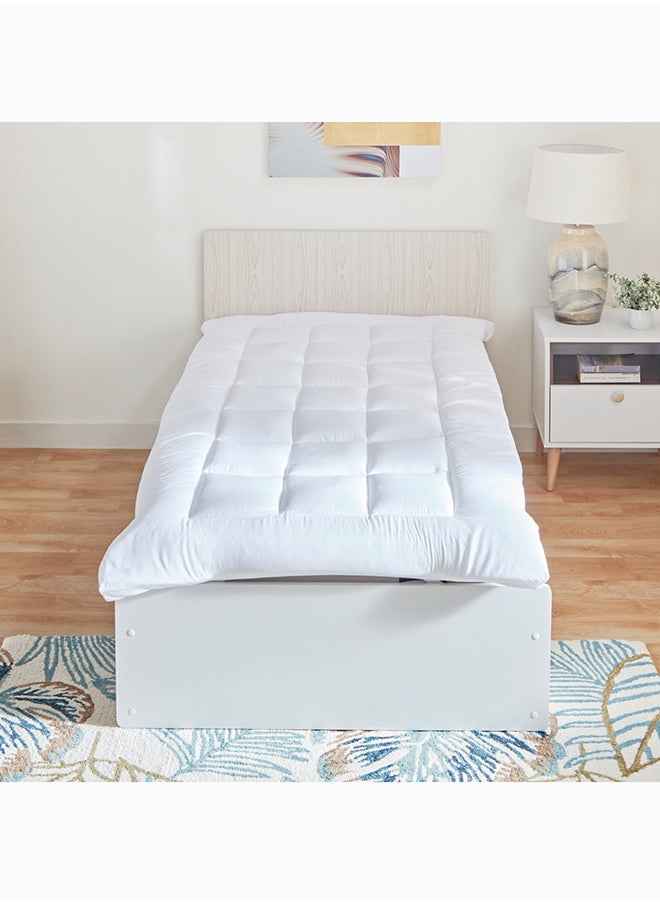 Home Box Nova Microfibre Single Mattress Topper 200 x 4 x 90 cm  - Image 2