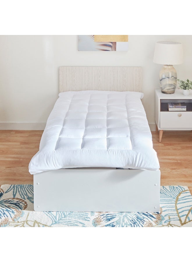 Home Box Nova Microfibre Single Mattress Topper 200 x 4 x 90 cm - Image 2