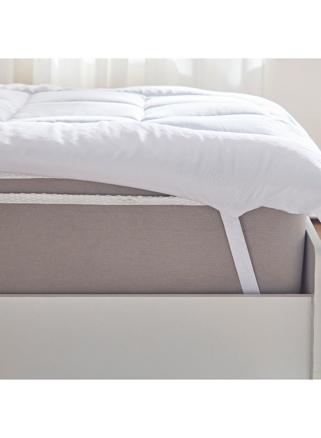 Home Box Nova Microfibre Single Mattress Topper 200 x 4 x 90 cm - Image 5