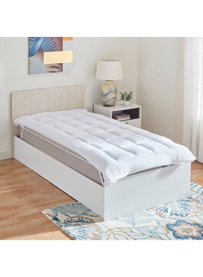 Home Box Nova Microfibre Single Mattress Topper 200 x 4 x 90 cm - Image 1