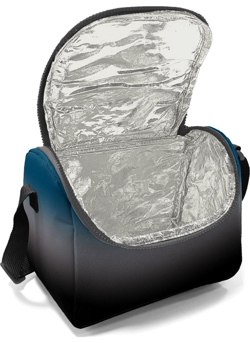 CORAL HIGH Dark Grey Color Transitional Thermo Lunch Bag 11782  - Image 5