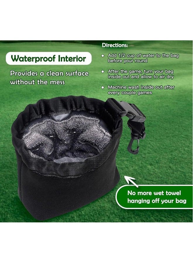 fonefunshop Detachable Golf Club and Golf Ball Cleaning Bag - Image 3