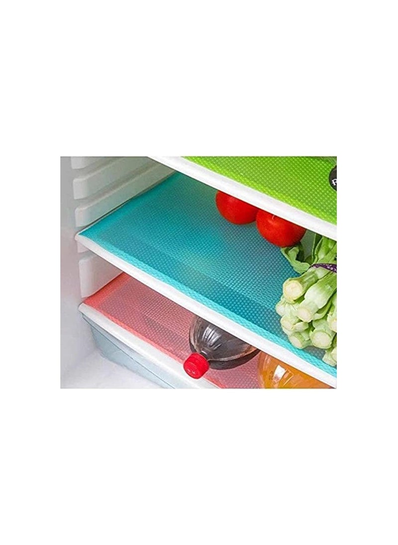 Kuber Industries Kuber Industries 3 Piece Plain Design PVC Fridge Mat Set  - Image 2